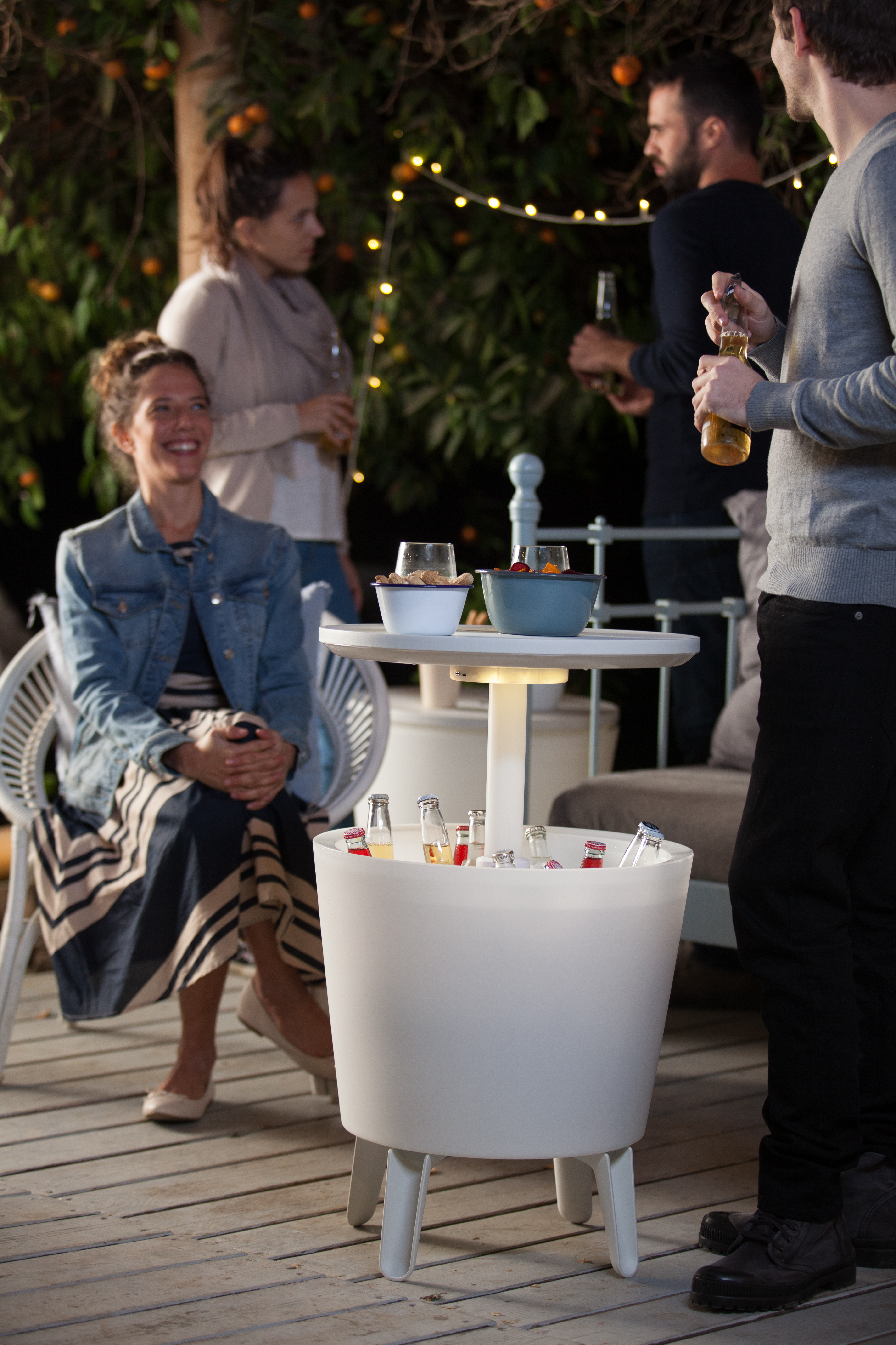Keter Coolbar verlicht Wit