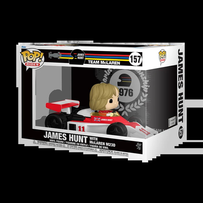 Funko Pop! Deluxe - James Hunt with McLaren M23D 157