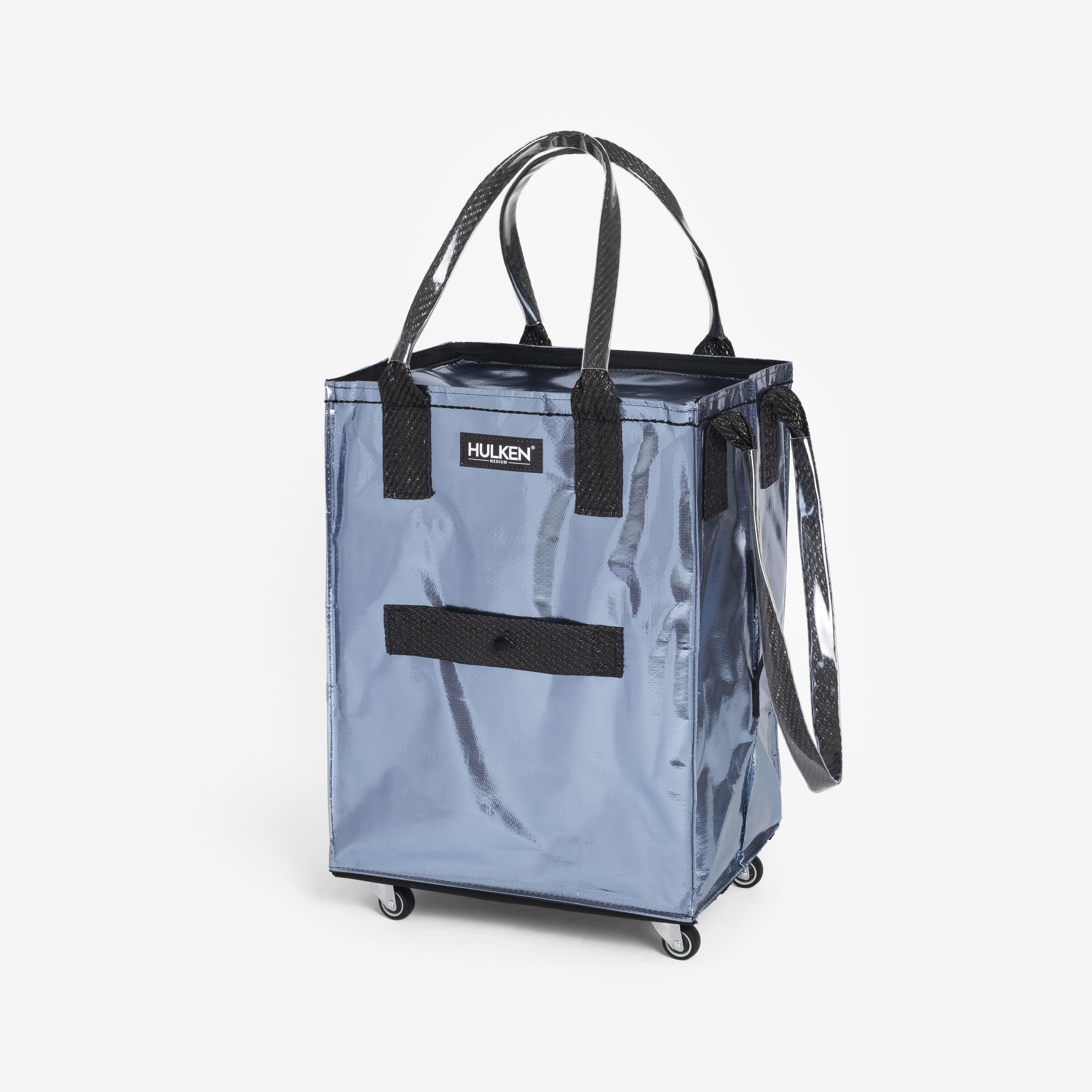 Hulken Original Trolley Tote Bag medium Crystal Blue 40x56x30cm