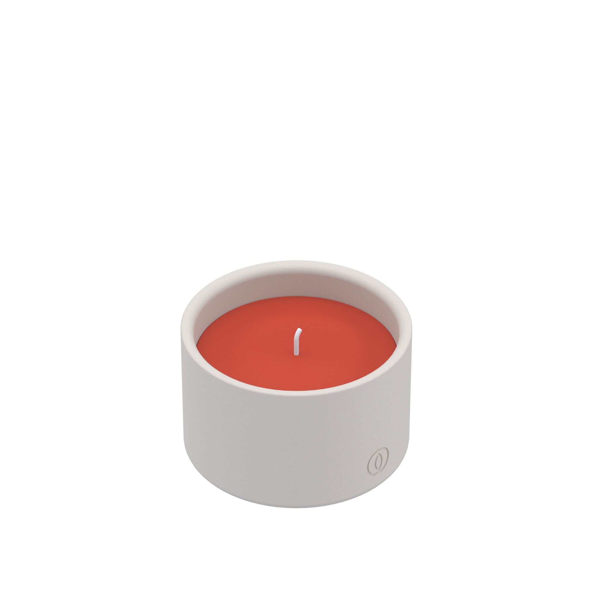Spaas Buitenkaars Vivid Red 9.7x6 cm - Citronella - Terracotta Wit - 15 Branduren