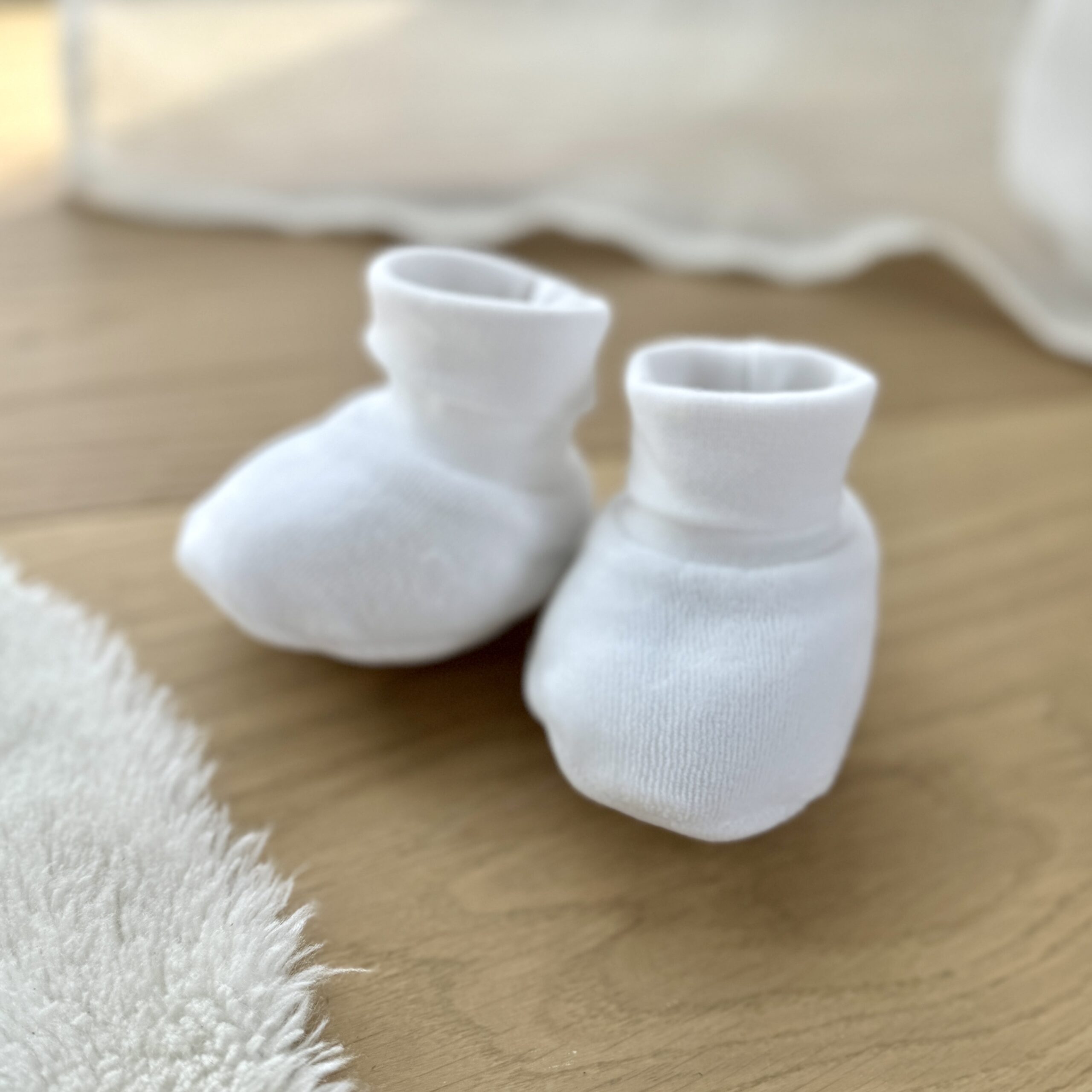 Living Nature Babysokjes Jip Butterfly Velours 1 maand