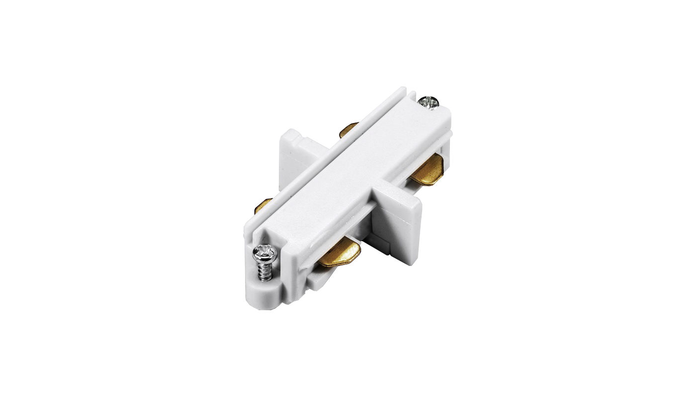 Fantasia Track Verlichting Straight Connector Mini Wit