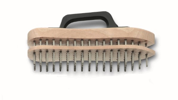 Lessmann Handborstel 225x55 mm met Tussenstuk en Beugel