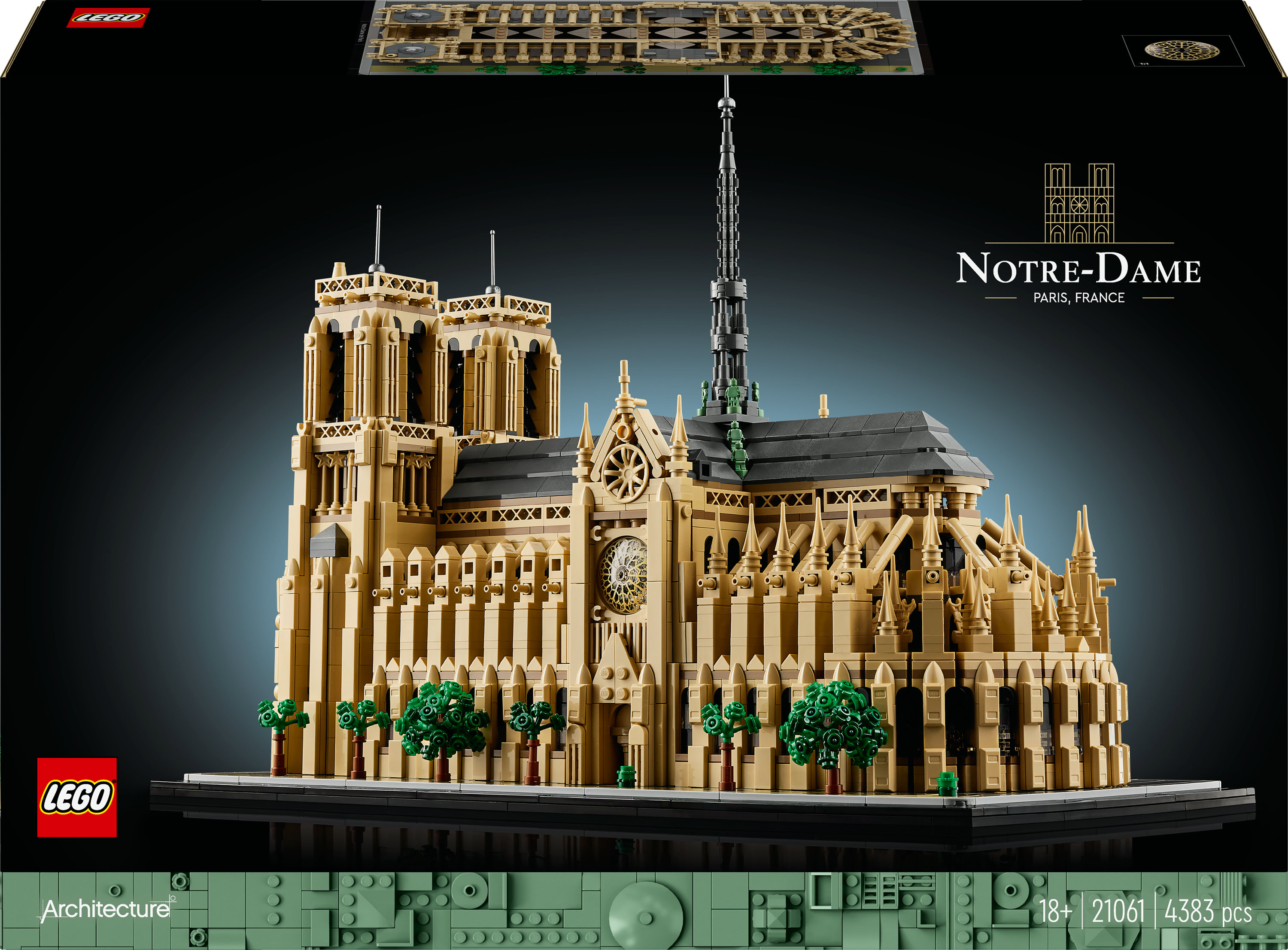 LEGO Architecture 21061 Notre-Dame van Parijs LEGO Architecture 21061 Notre-Dame van Parijs