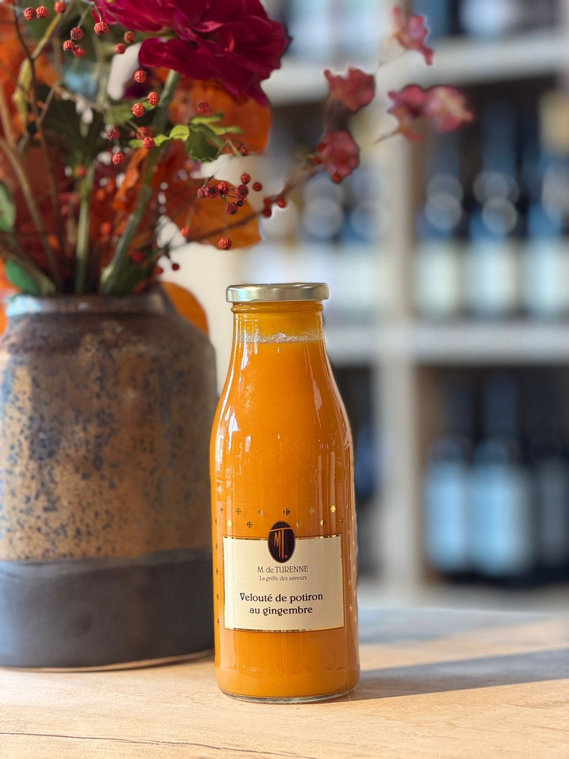 M. de Turenne Pompoen-Gembersoep 500ml