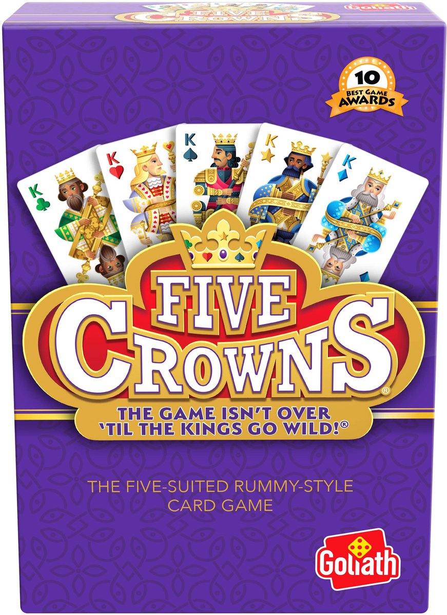 Five Crowns - spel met kaarten Five Crowns - spel met kaarten