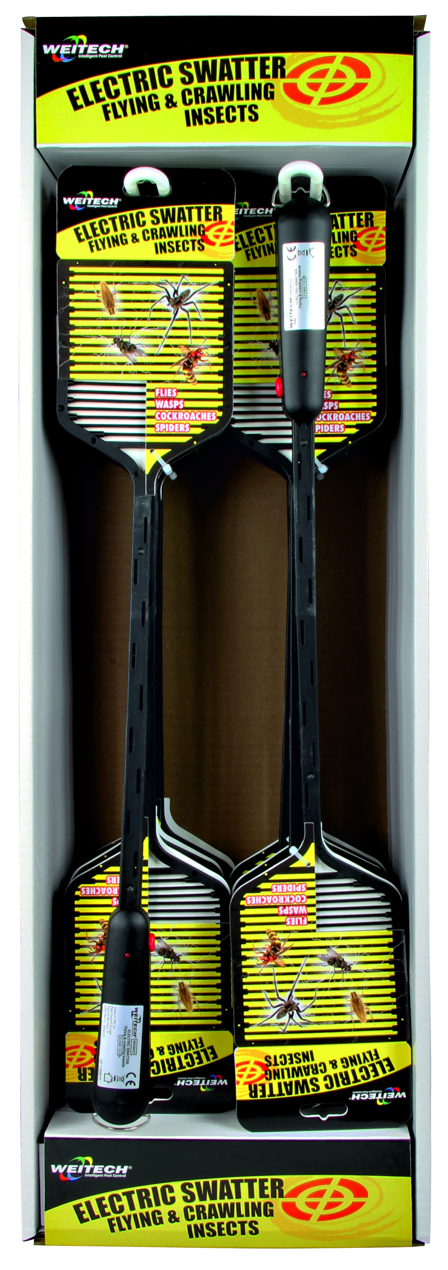 WEITECH Electrische Vliegenmepper Flexible Fly Swatter