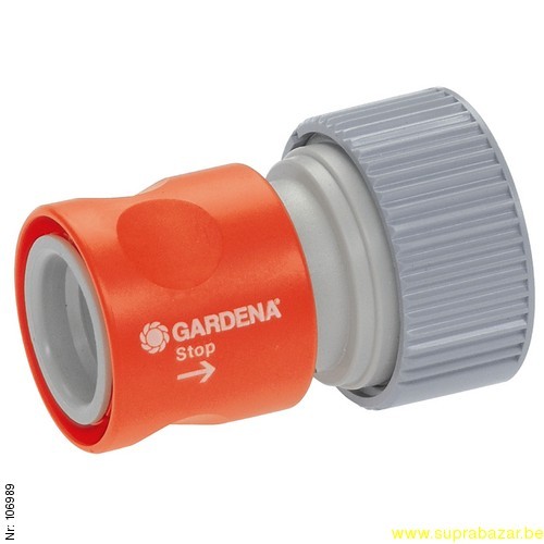 Gardena Overgangsstuk met Waterstop 3/4" Pro