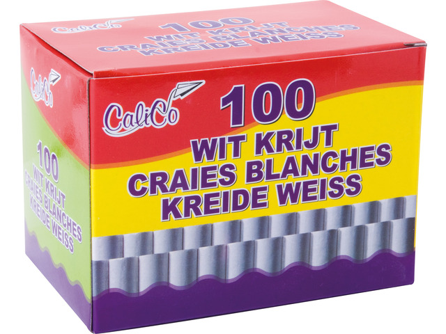 Kangaro Bordkrijt Wit 100 Stuks