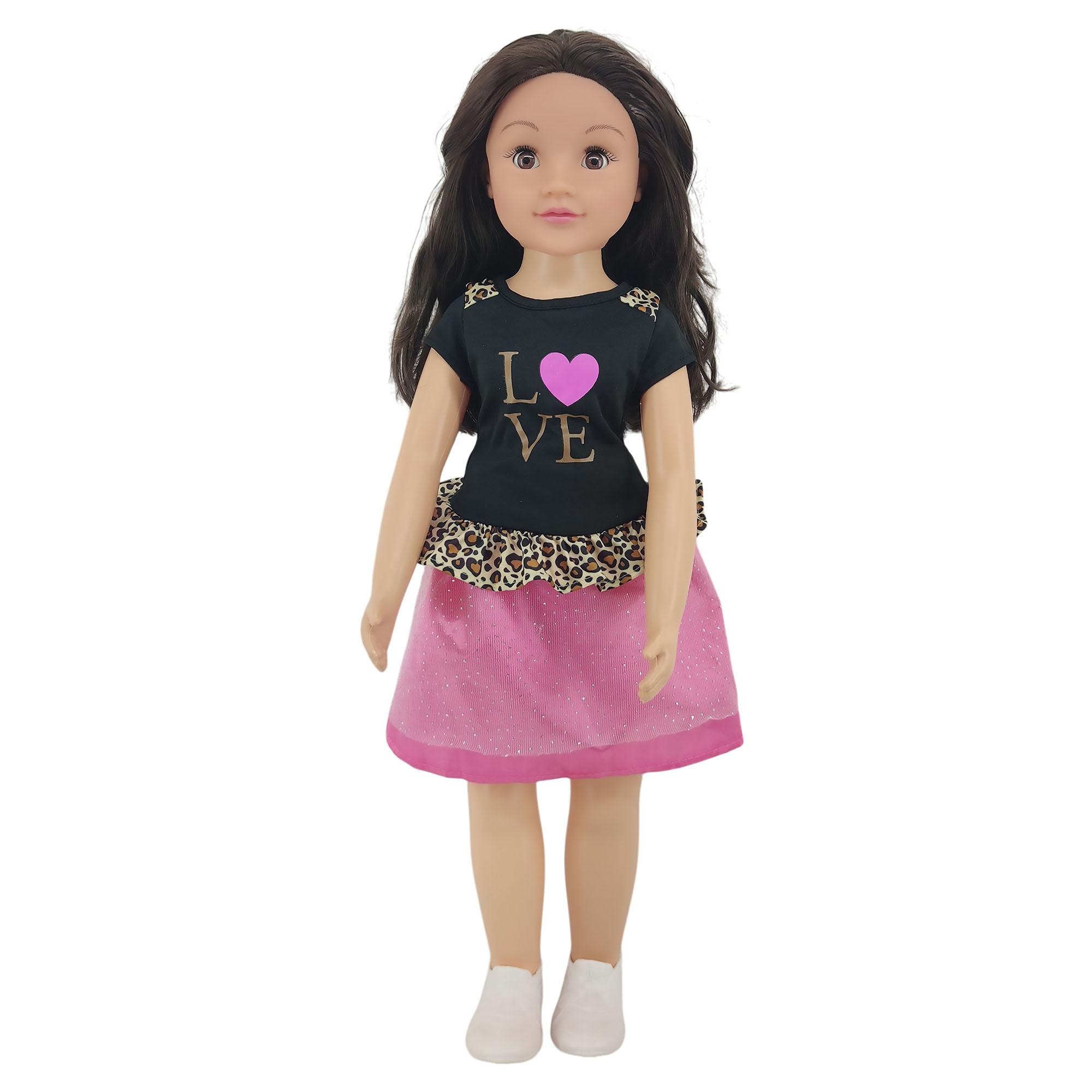 Wispy Walker Looppop 70 cm In Love met Tijgerprint
