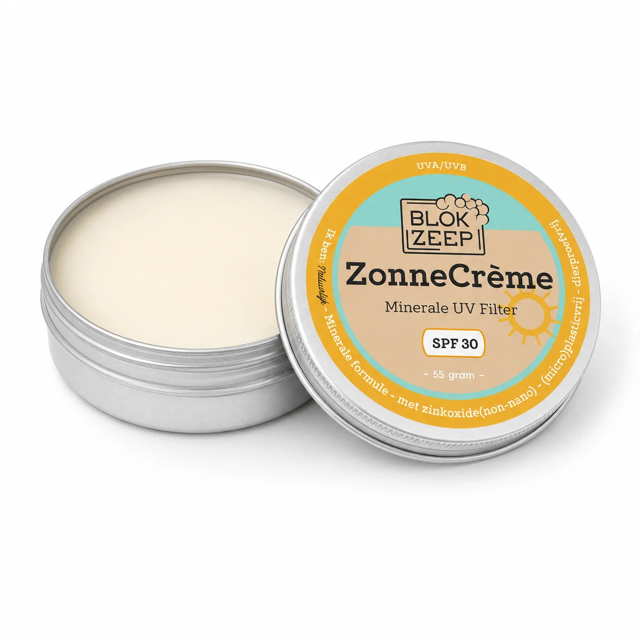 Blokzeep Minerale Zonnecreme SPF30