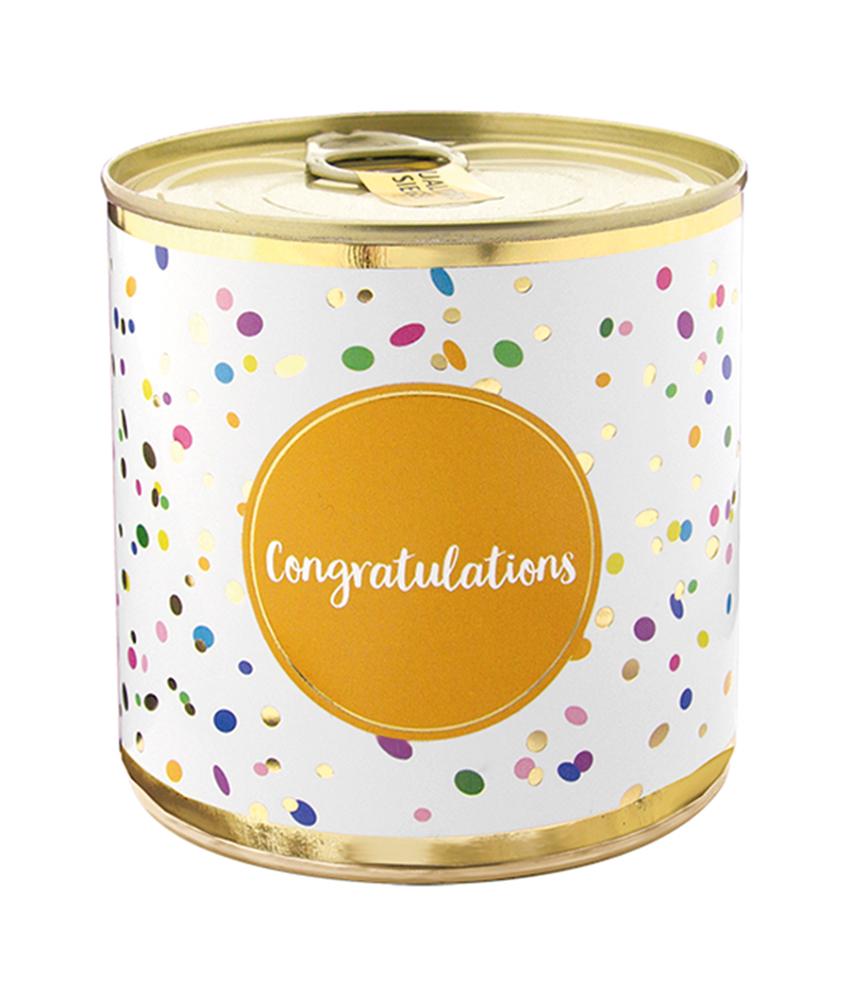 Cancake Congratulations Confetti - Brownie