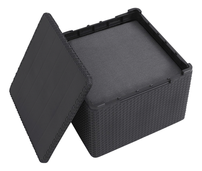 Keter Opbergtafel Claire Grafiet 55.5x38.5 cm