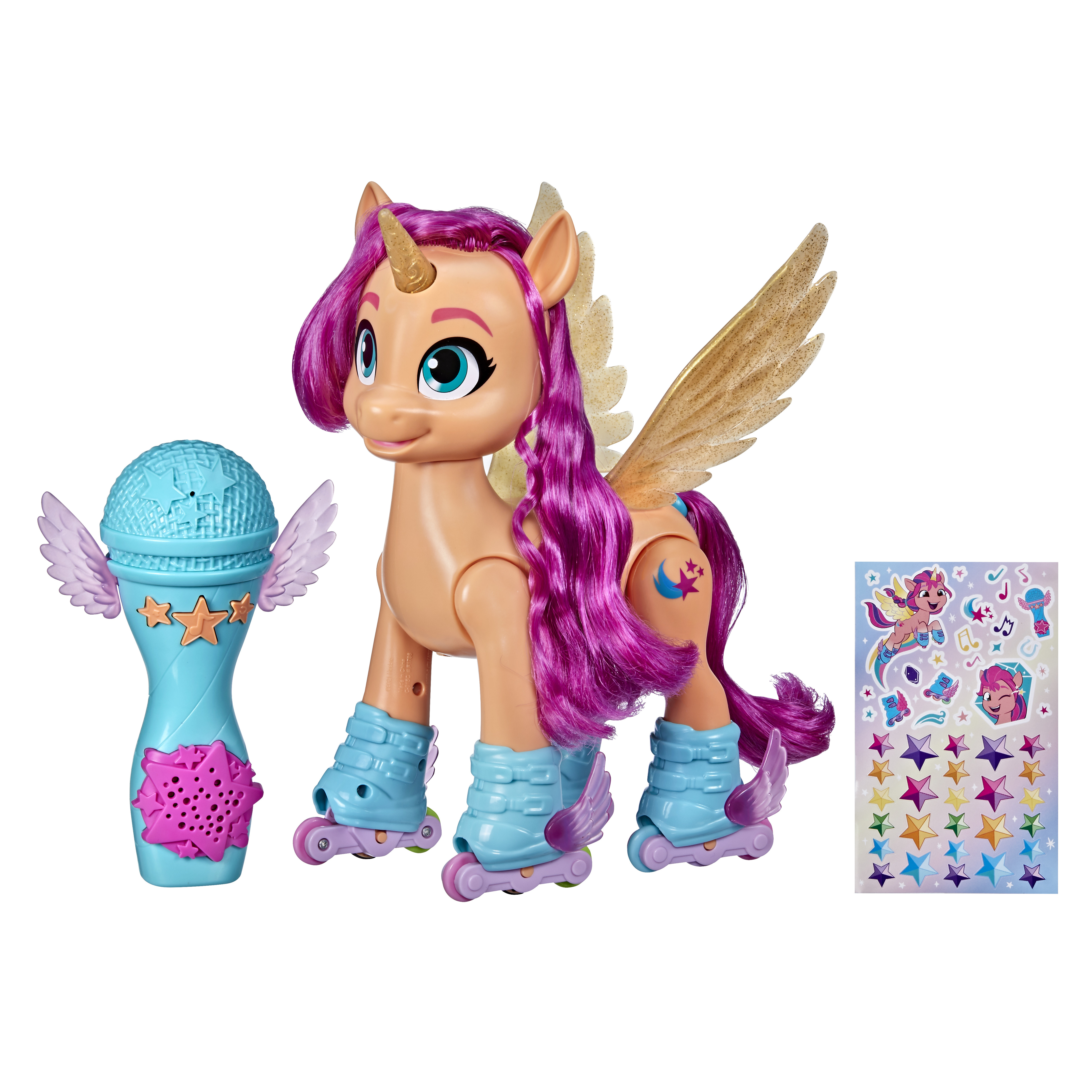 My Little Pony Zingende en Skatende Sunny Starscout - uit de film