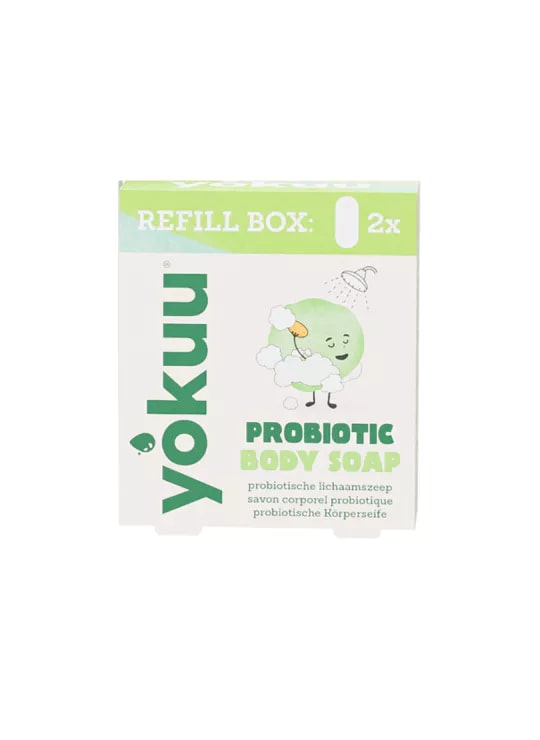 Yokuu Navulling Body Wash Matcha 2 tabs - voor 375ml - Probiotisch