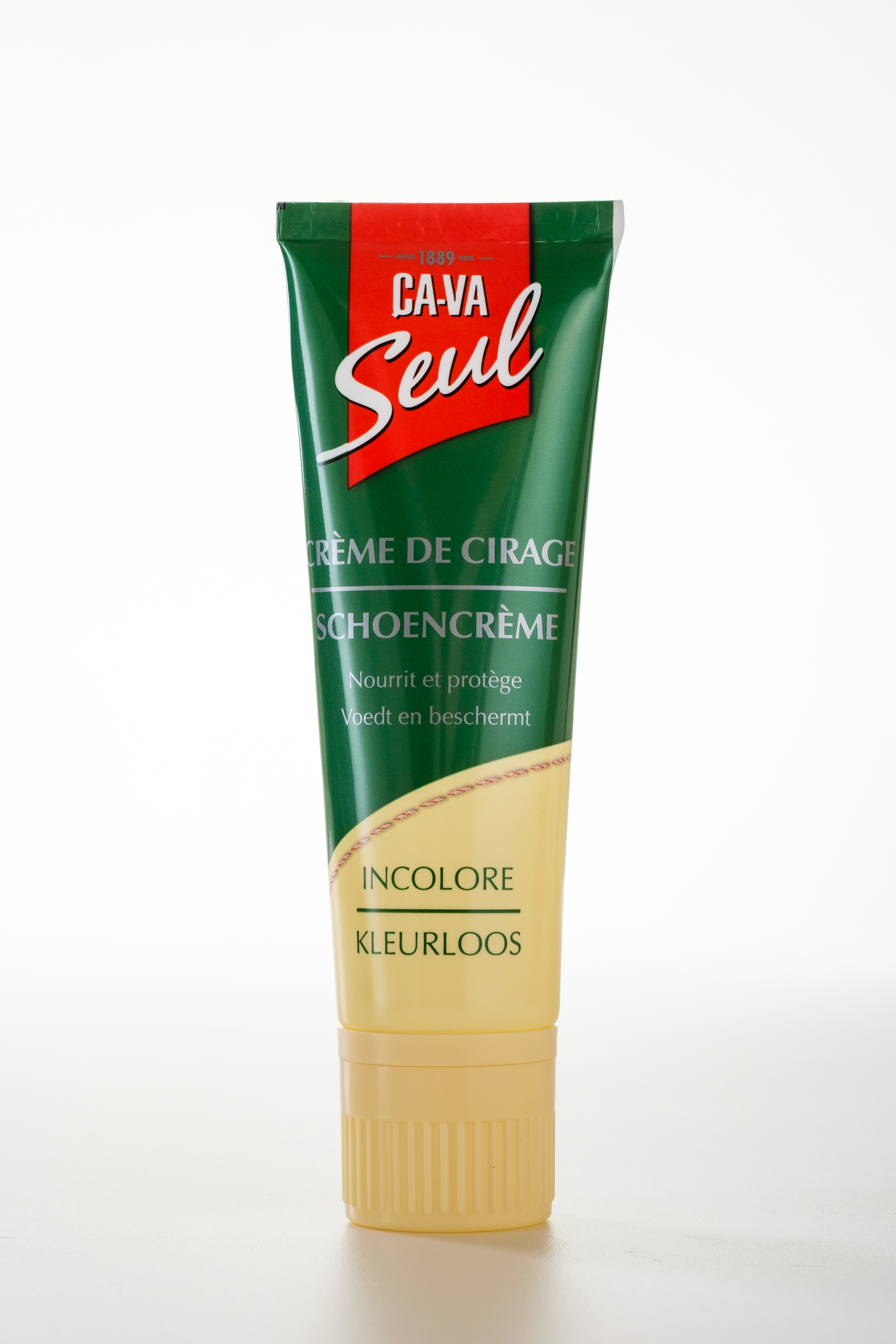Ca Va Seul Schoencrème - Kleurloos -75ML Tube
