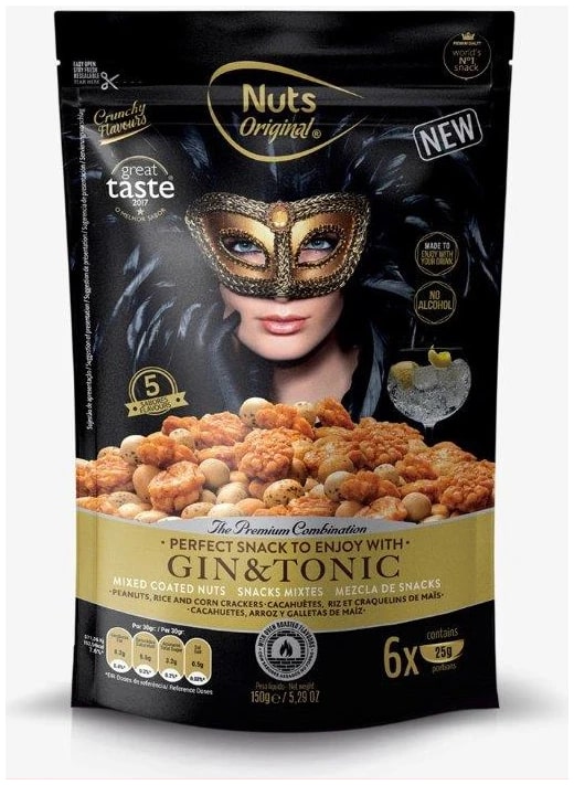 Nuts Original Notenmix Gin & Tonic 150g