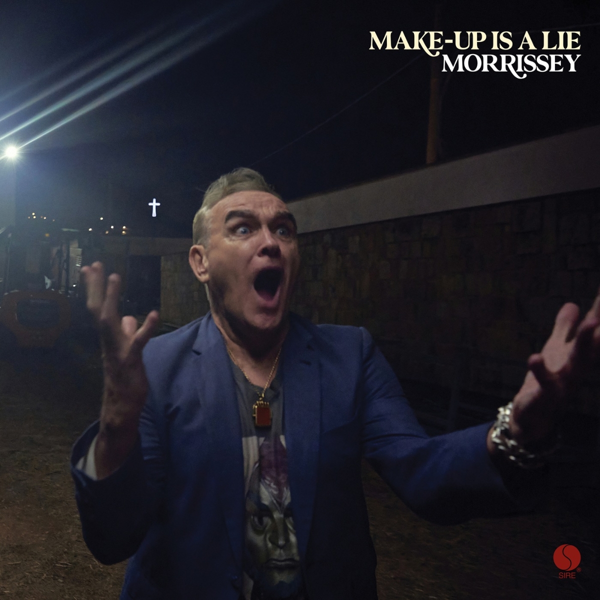 Morrissey - Make-Up is a Lie LP Blue Vinyl Edition