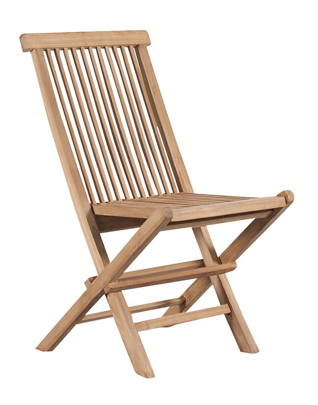 G&S Plooistoel Capri Teak