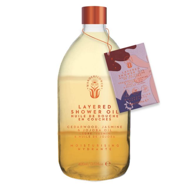 Wanderflower Doucheolie Layered 400ml