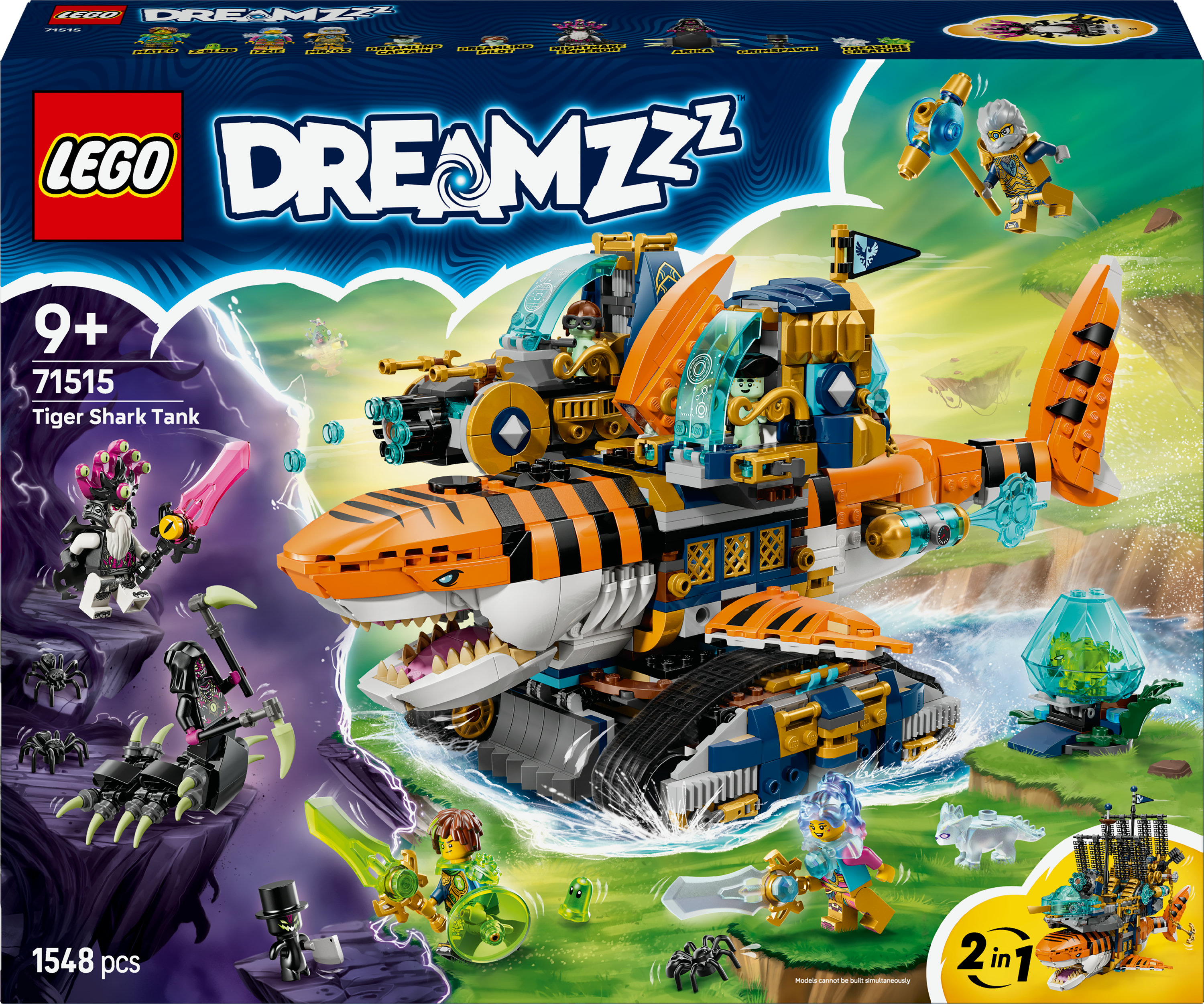 Lego DREAMZzz 71515 Tijgerhaaitank