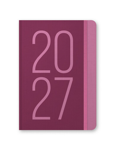 Letts Agenda 2027 Essence A5 1week/2pag Internationaal Rose