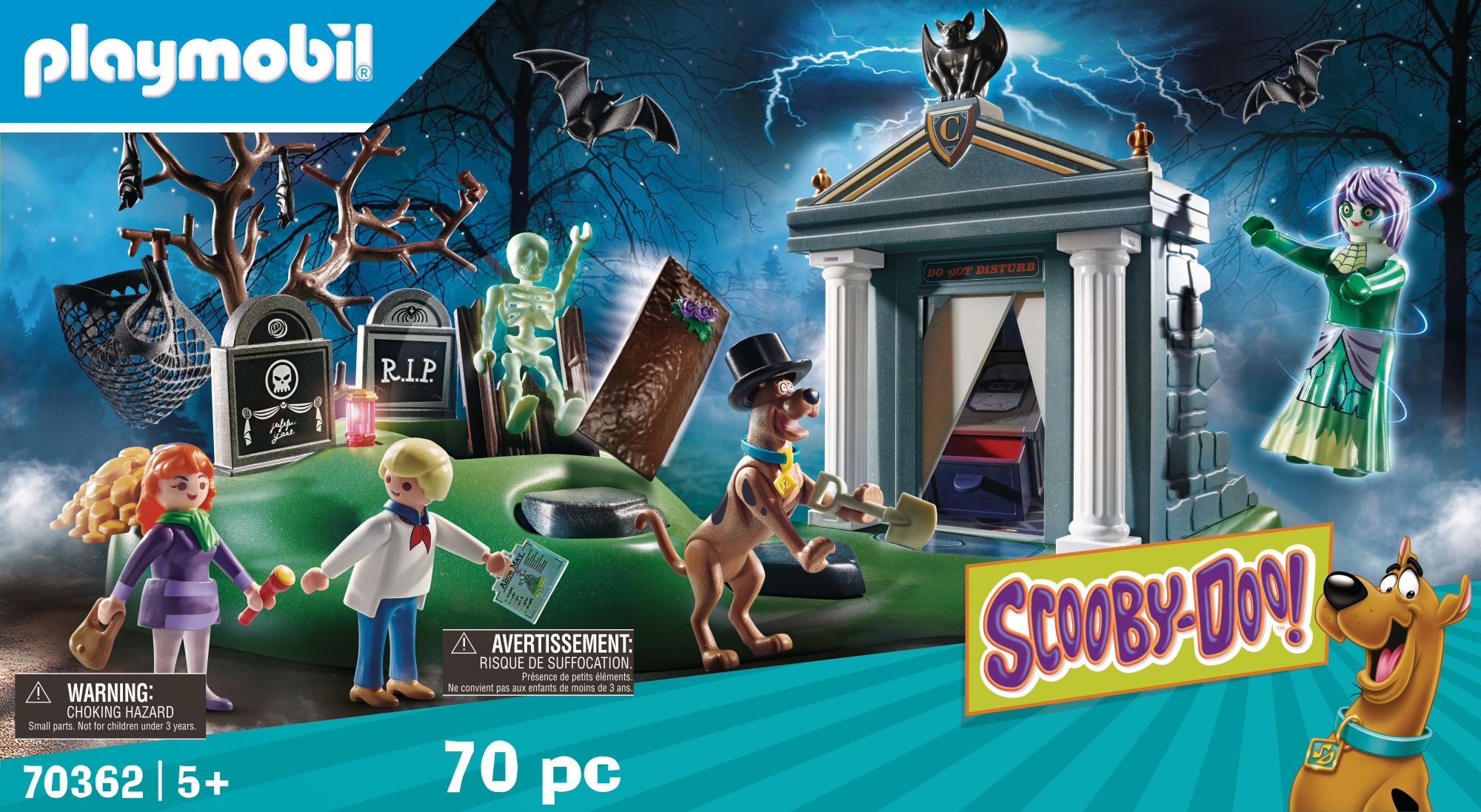Playmobil Scooby-Doo! 70362 Scooby-Doo! Op Het Kerkhof