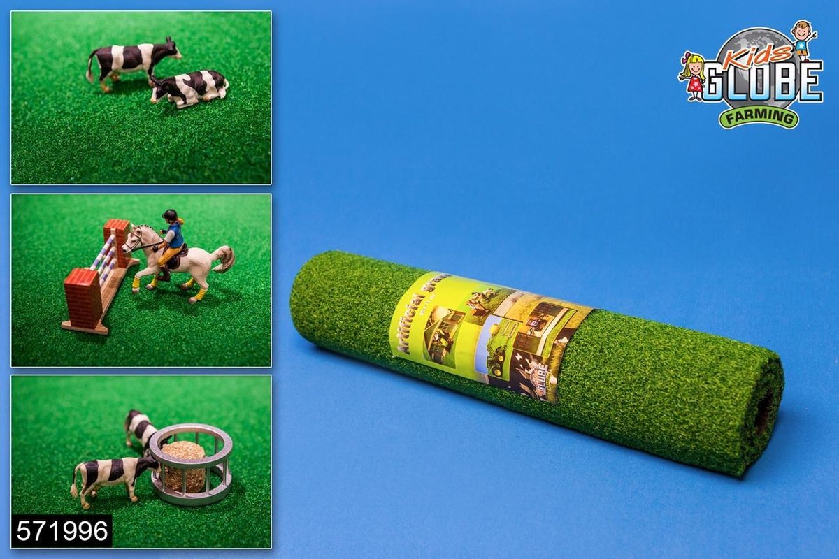 Kunstgras 10 mm, 50 X 71 cm op rol