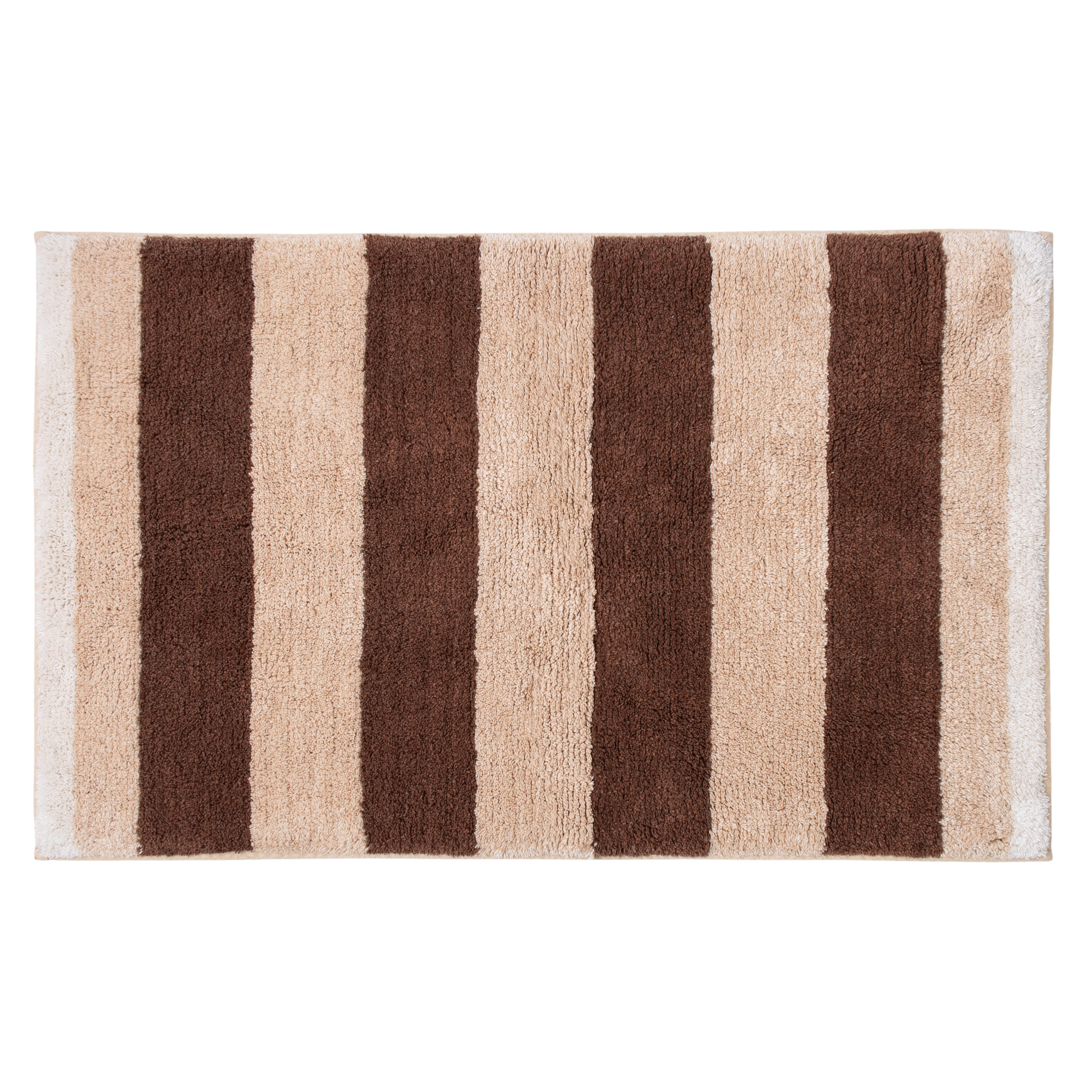 Badmat Stripes 50x80 cm - Katoen - Multi