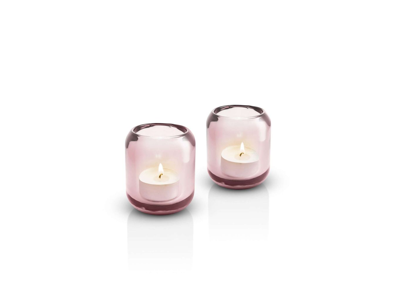 Eva Solo Theelichthouder Acorn Rose set 2 stuks - 6.7x7.7 cm