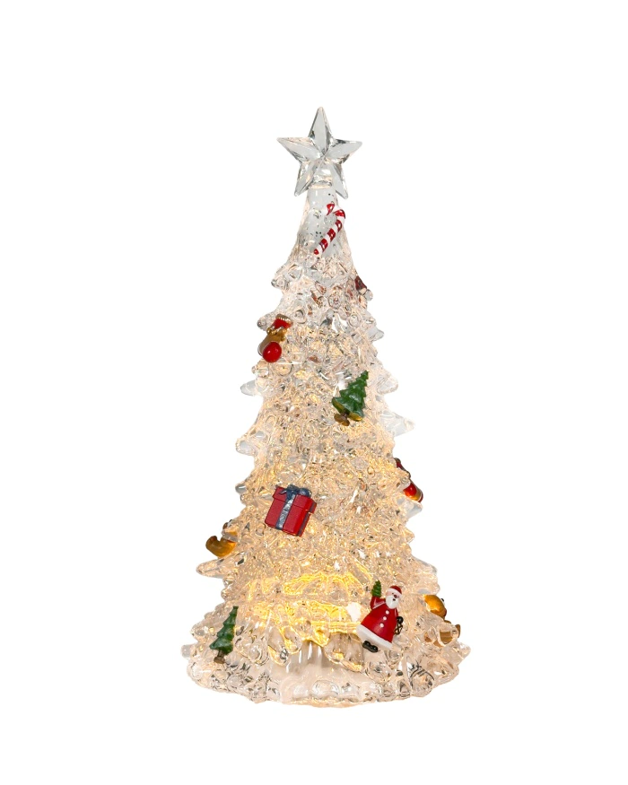 Villeroy & Boch Deco Kerstboom LED Ravello Toys Delight 30cm - Acryl - Bewegende Glitter