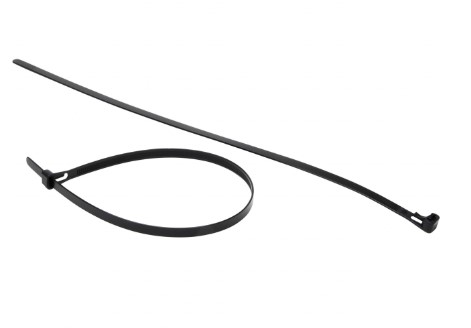 Kopp Kabelbinder Hersluitbaar 7,5x370mm Zwart - 50 stuks