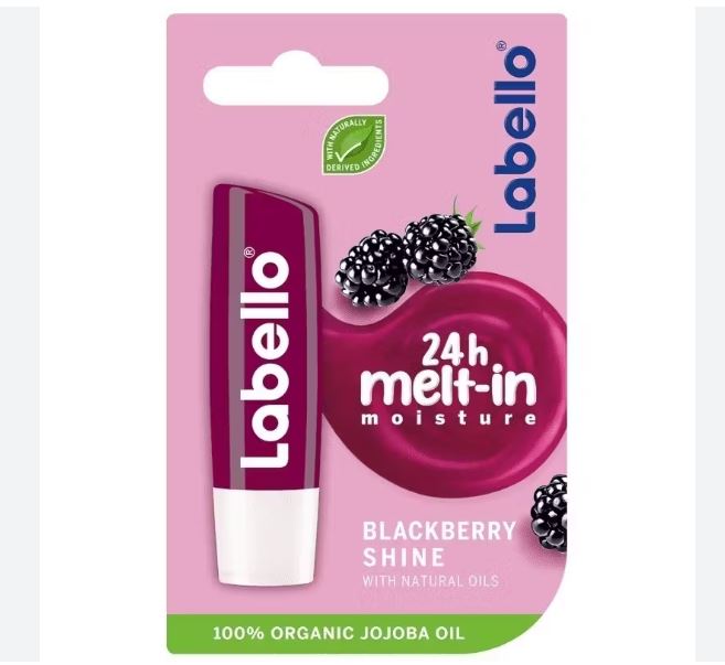 Labello Lipbalsem Blackberry Shine 4.8 g - 5.5 ml