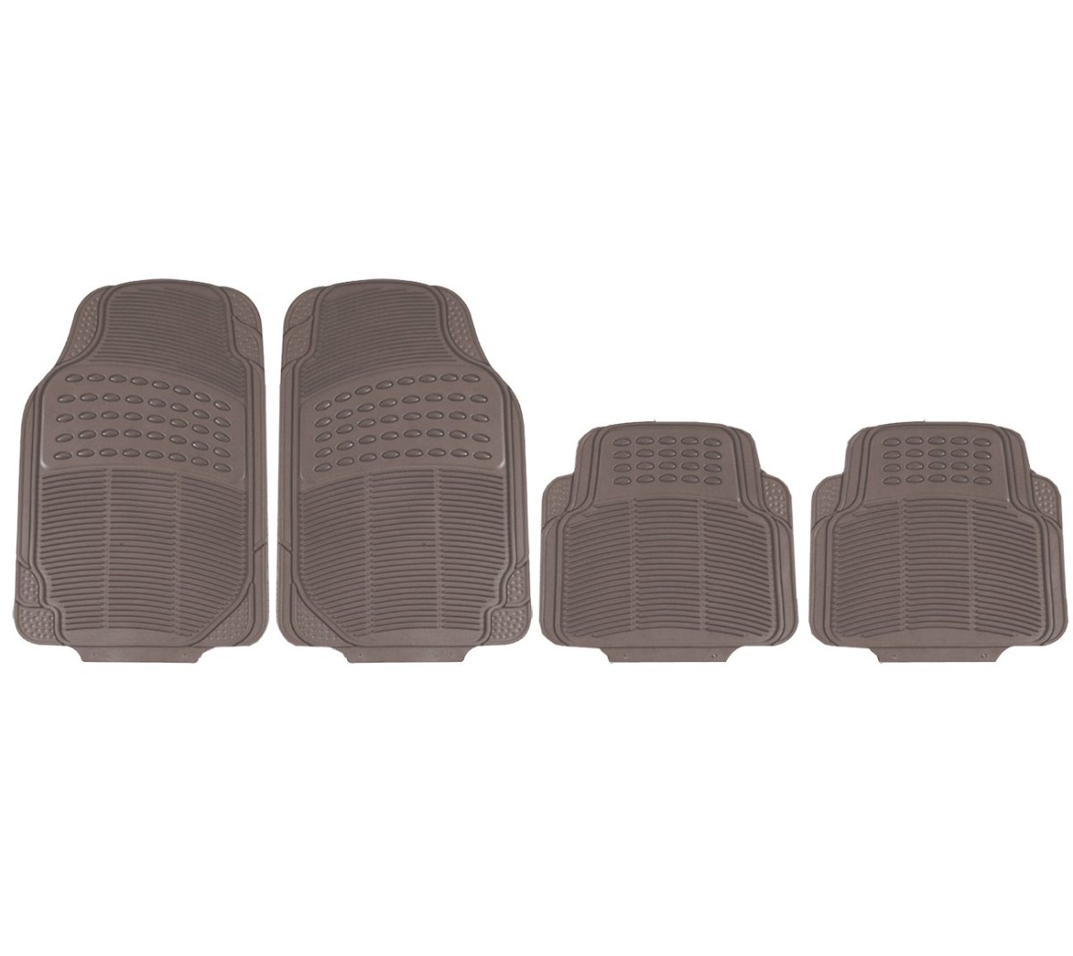 Universele Automattenset Rubber Beige 4 Delig