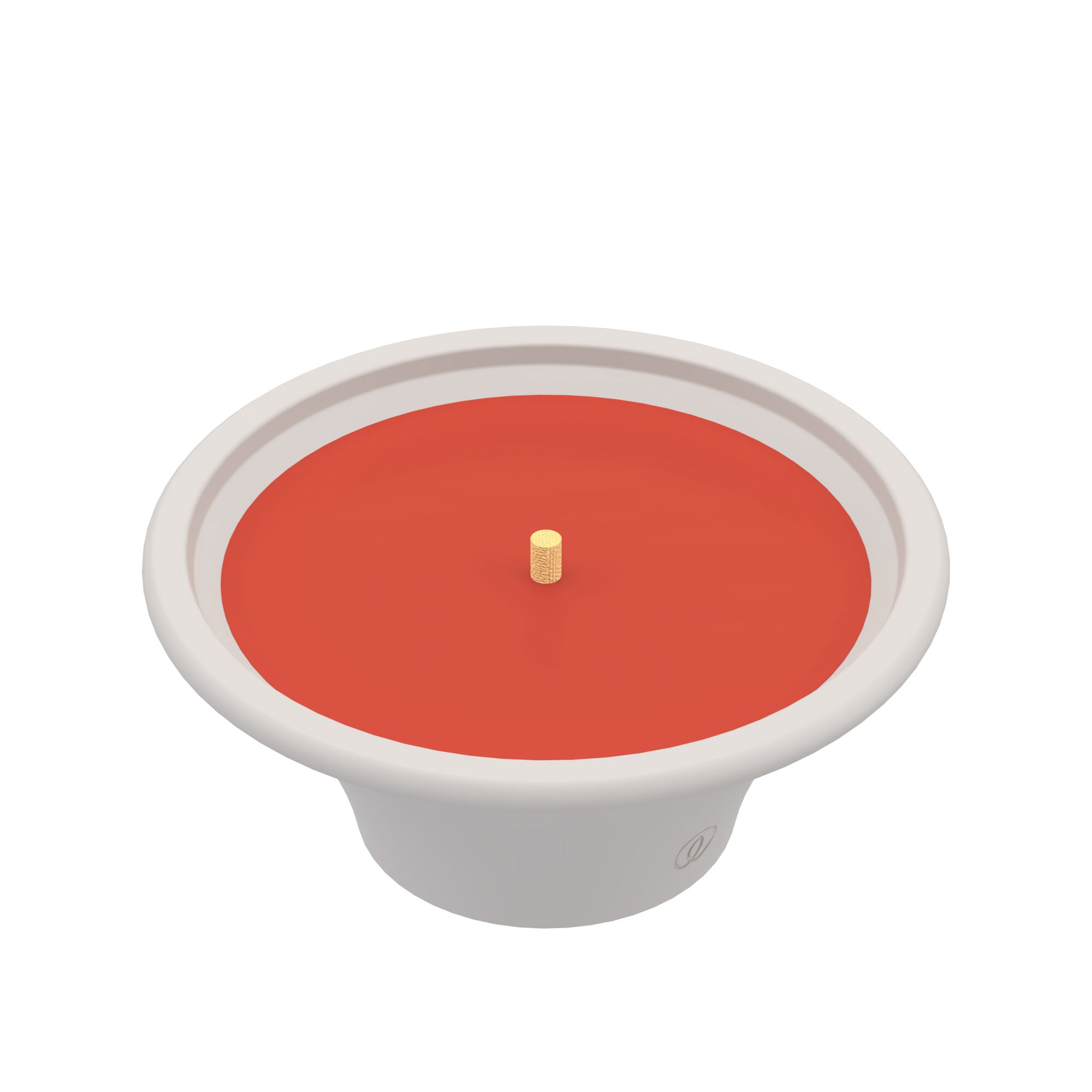 Spaas Buitenkaars Vivid Red 9.x8 cm - Citronella - Terracottaschaal - 9 Branduren