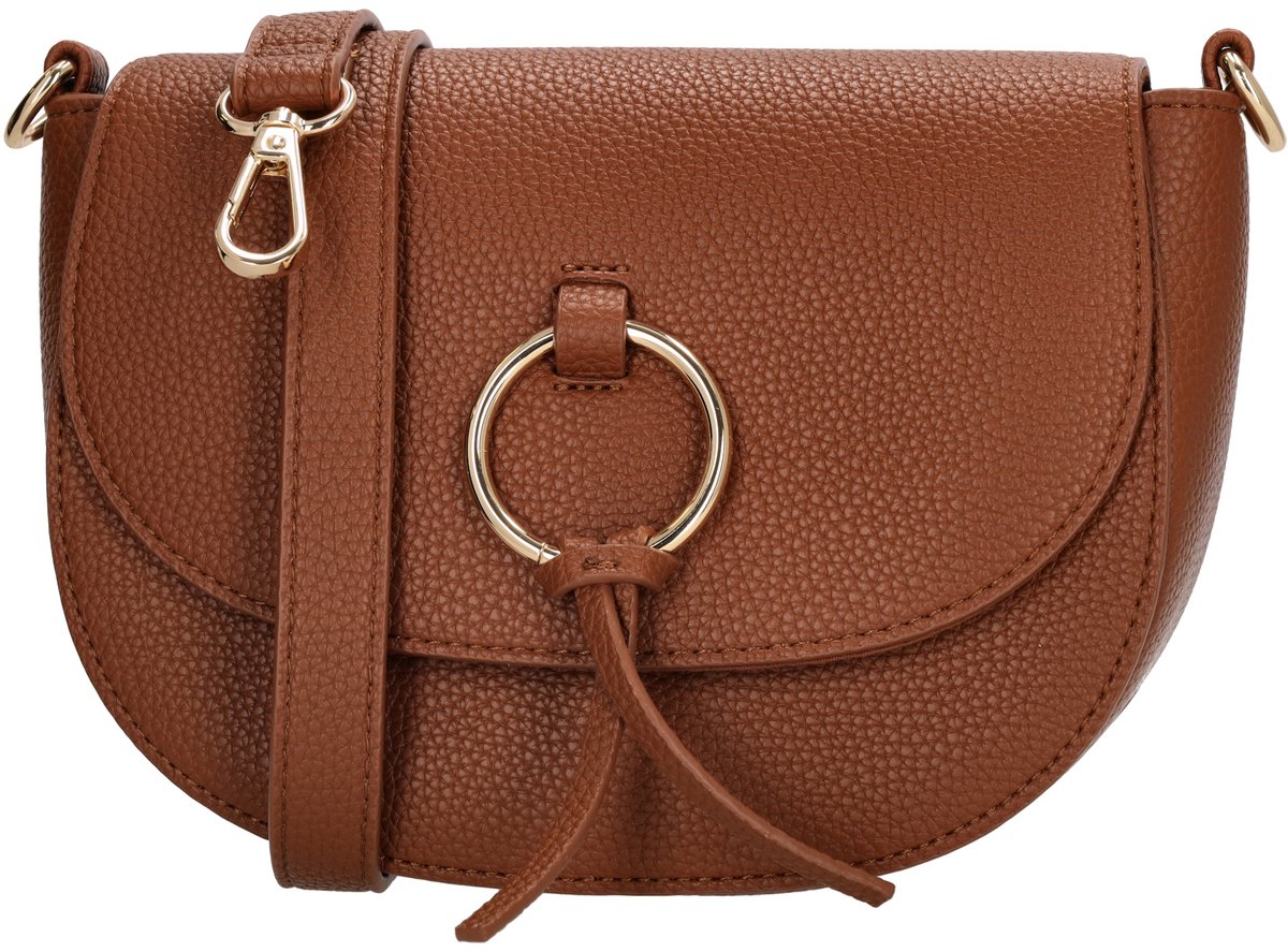 Beagles Schoudertas Las Palmas 16x22x7 cm -Cognac