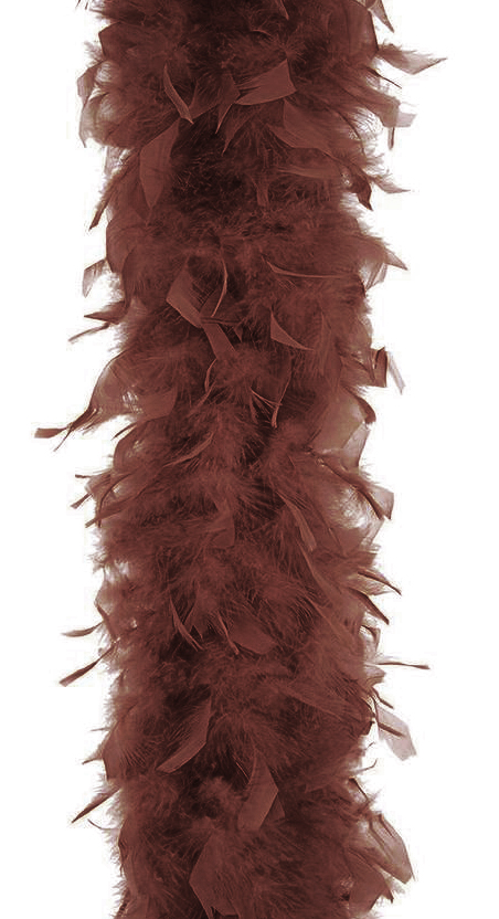Guirlande Veren Boa Chocolade 180cm