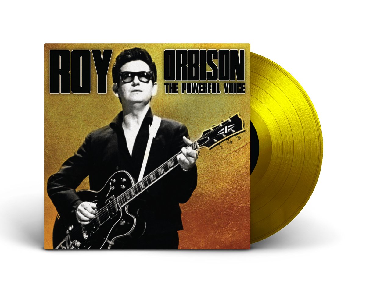 Roy Orbison - The Powerful Voice LP Yellow Transparant Vinyl Edition