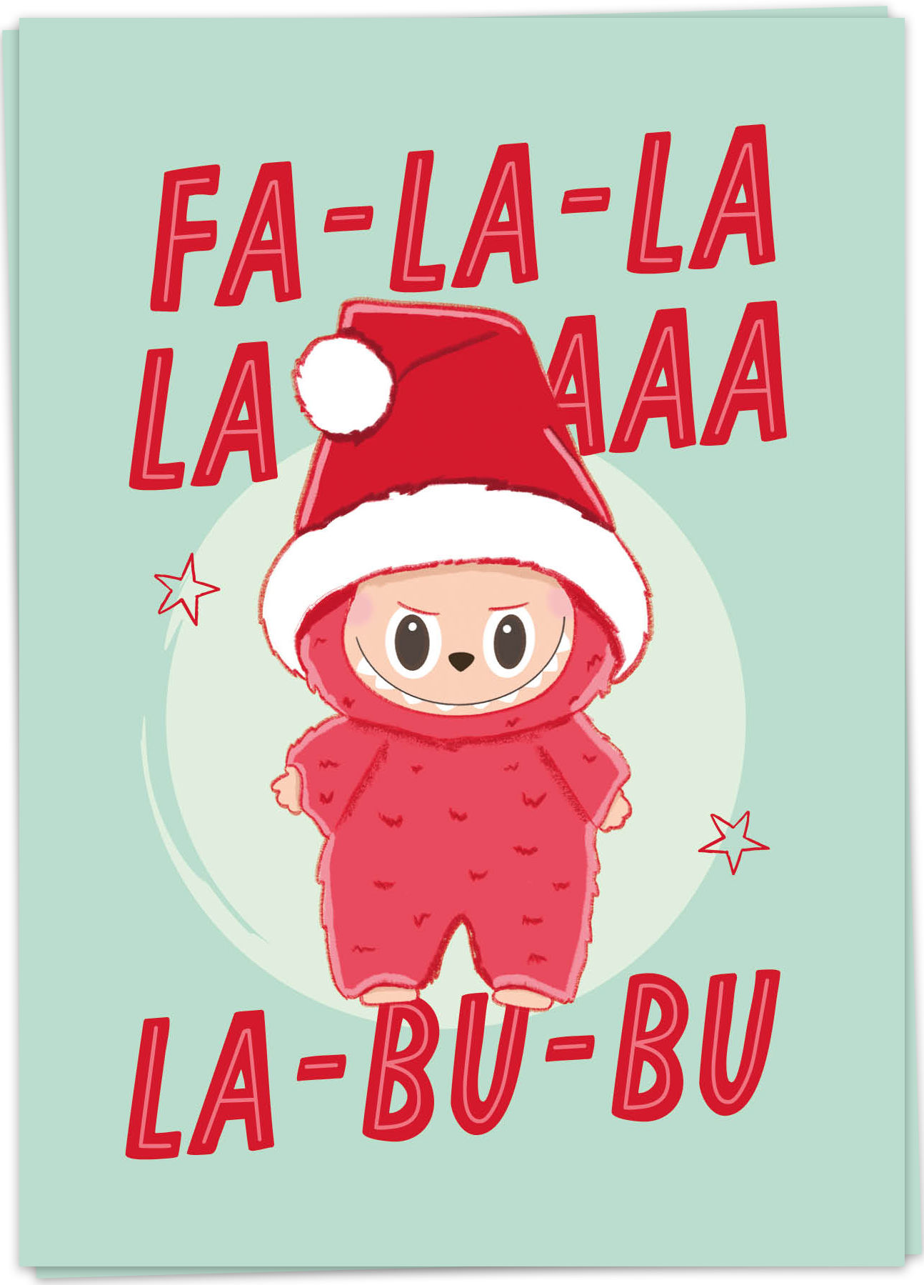 Wenskaart Kerst Falabubu