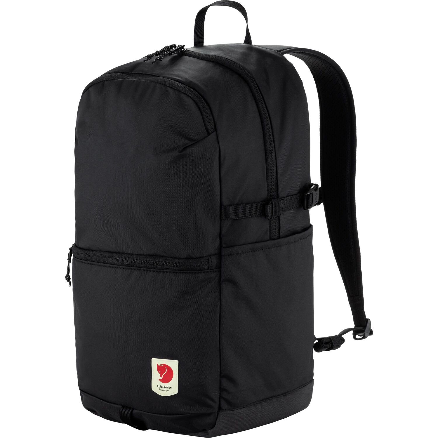 Fjallraven Rugzak High Coast 24l Black 29x15x49 cm - Bergshell 400D 100% Polyamide 210D Recycled