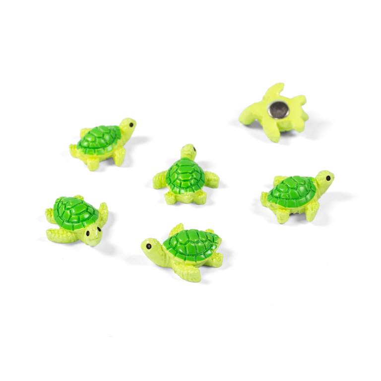 Trendform Magneten Baby Turtle set 5 stuks - Groen