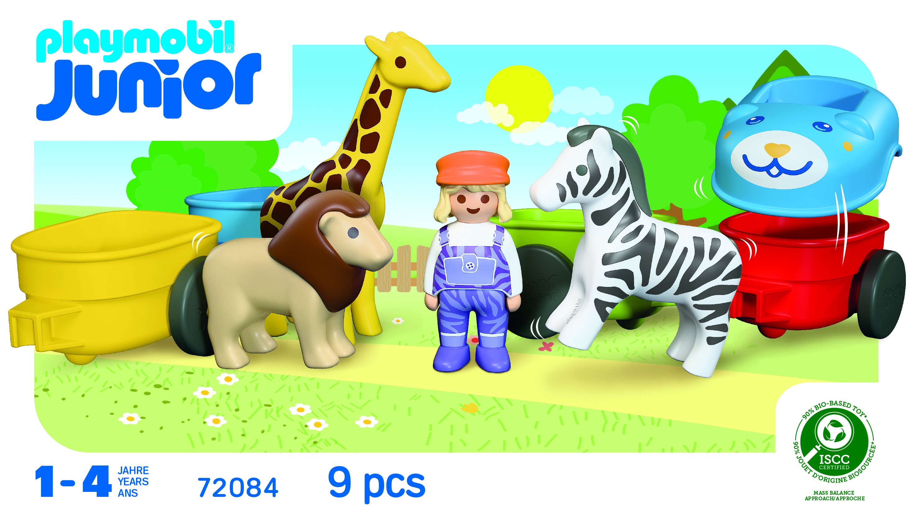 Playmobil Junior 72084 Dierentrein