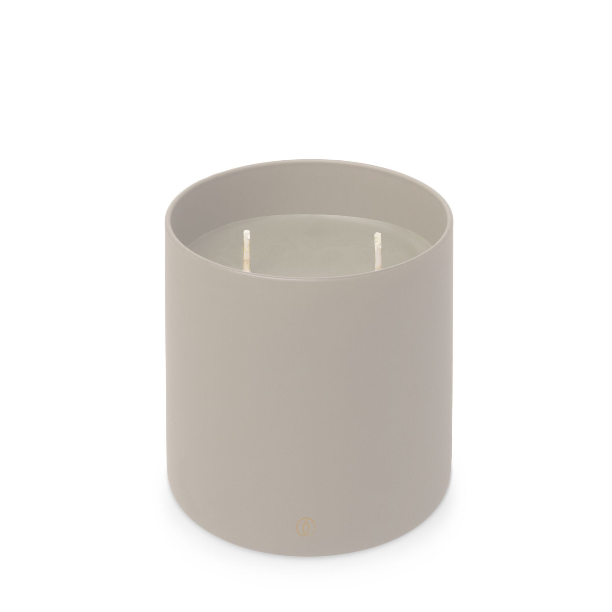 Spaas Geurkaars Glow Mindful Morning 2 Wieken 10x10 cm - Cotton Blossom and Musk - Glas - 55 Branduren