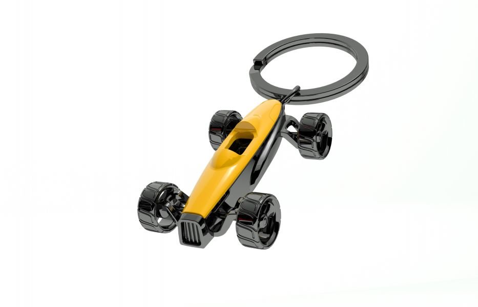 Chocli Sleutelhanger On The Road Collection - Boys Toys Concept Racing Car