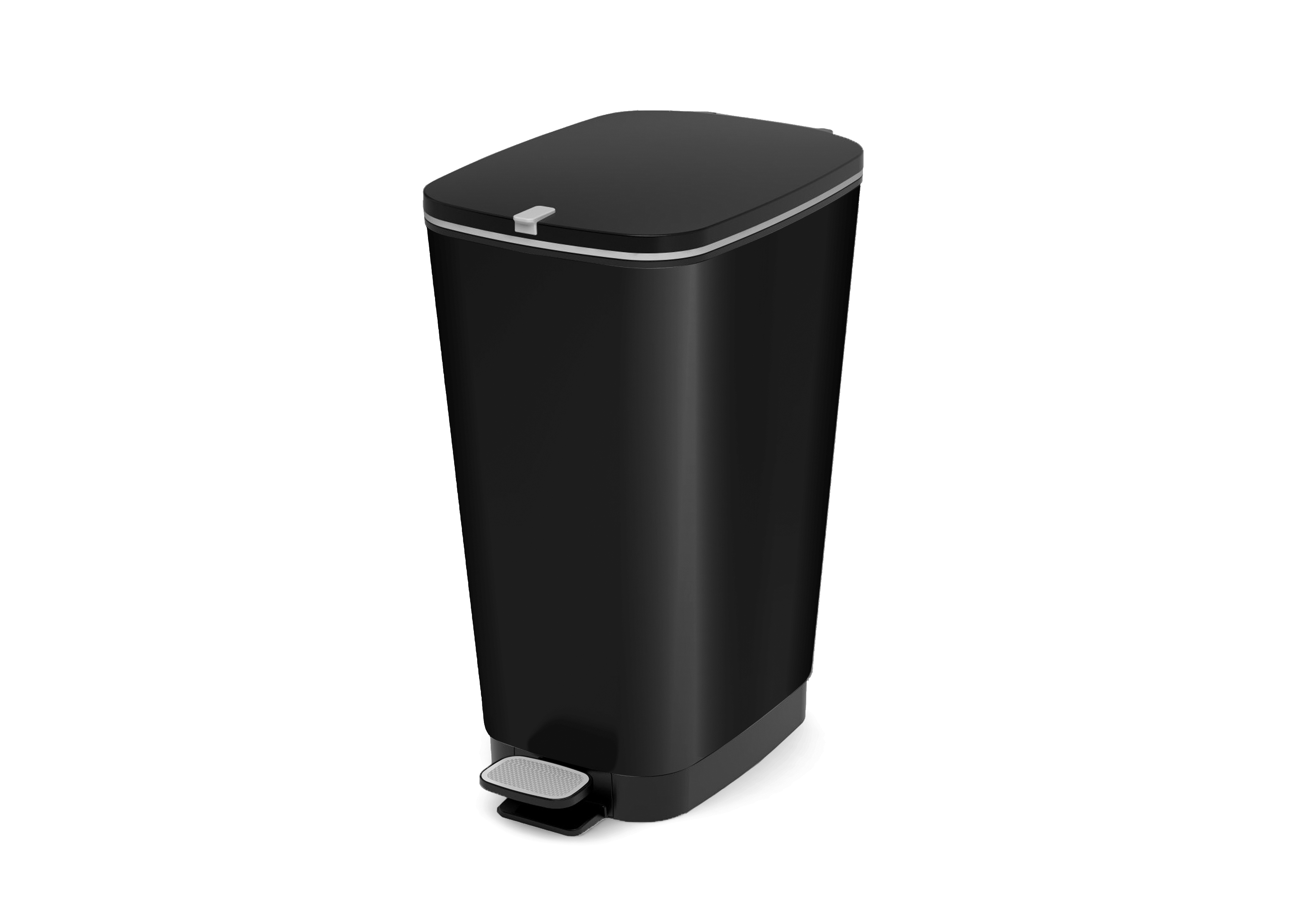 Kis Pedaalemmer Style Chic Bin Zwart 43l - 29x44.5x60.5 cm