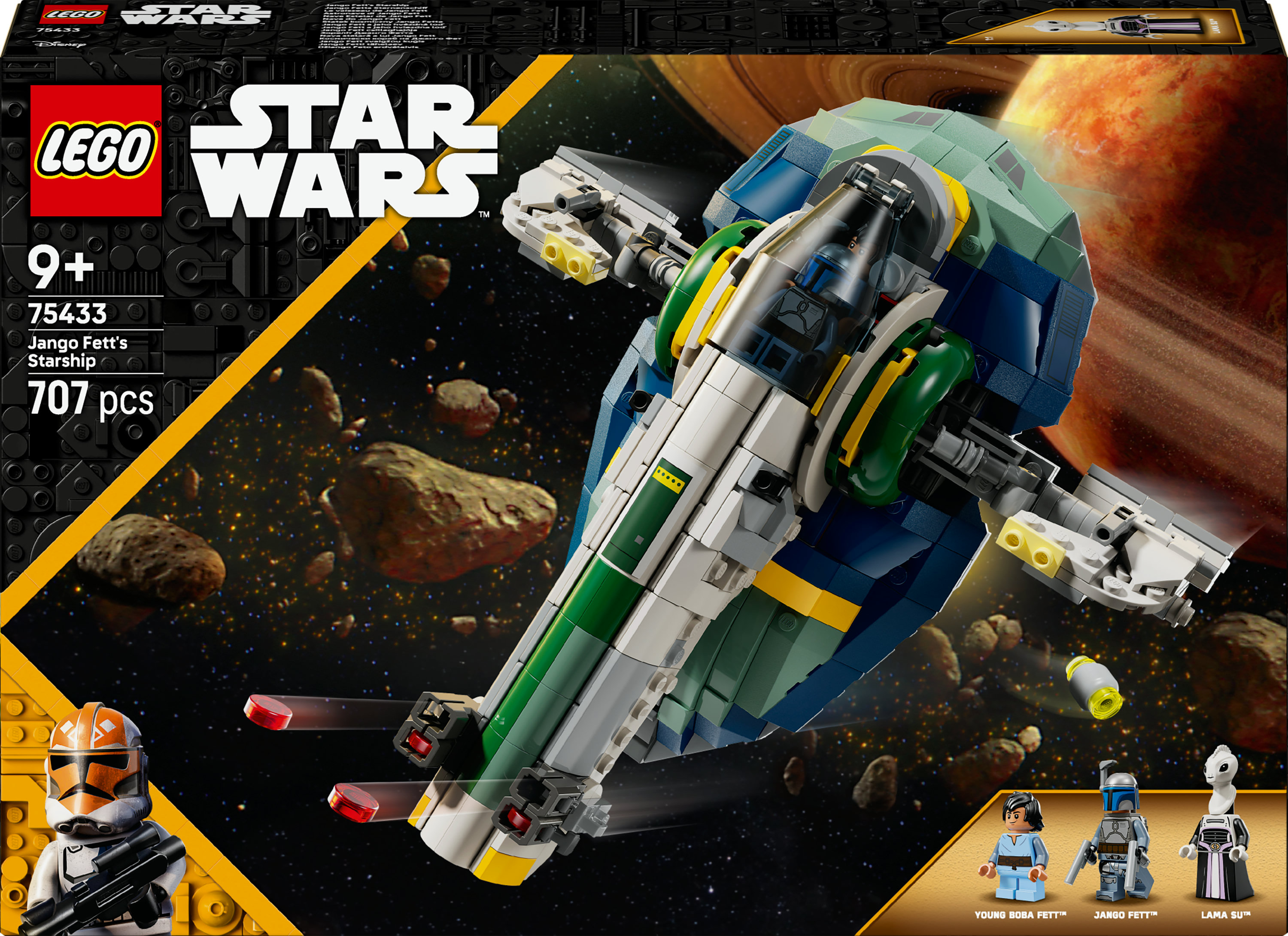 Lego Star Wars 75433 Jango fetts Ruimteschip