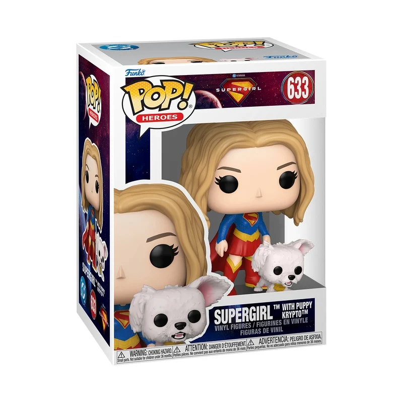 Funko Pop! Heroes - Supergirl: Supergirl with Puppy Krypto 633