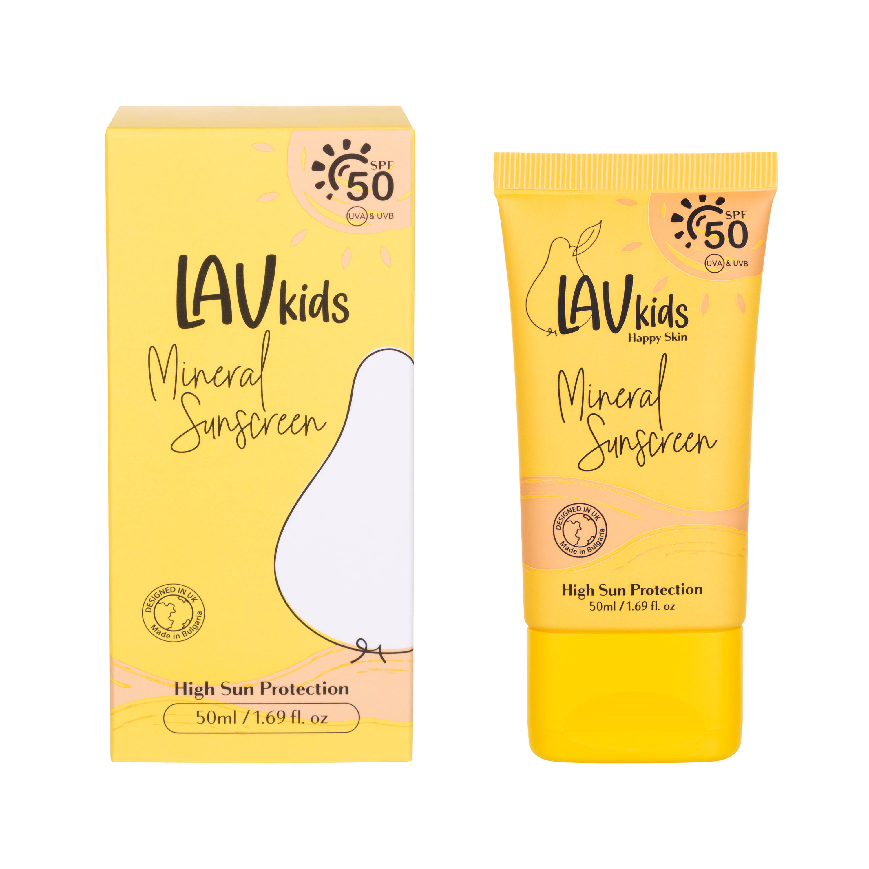 LAV Kids Zonnebrandcreme SPF50 50 ml