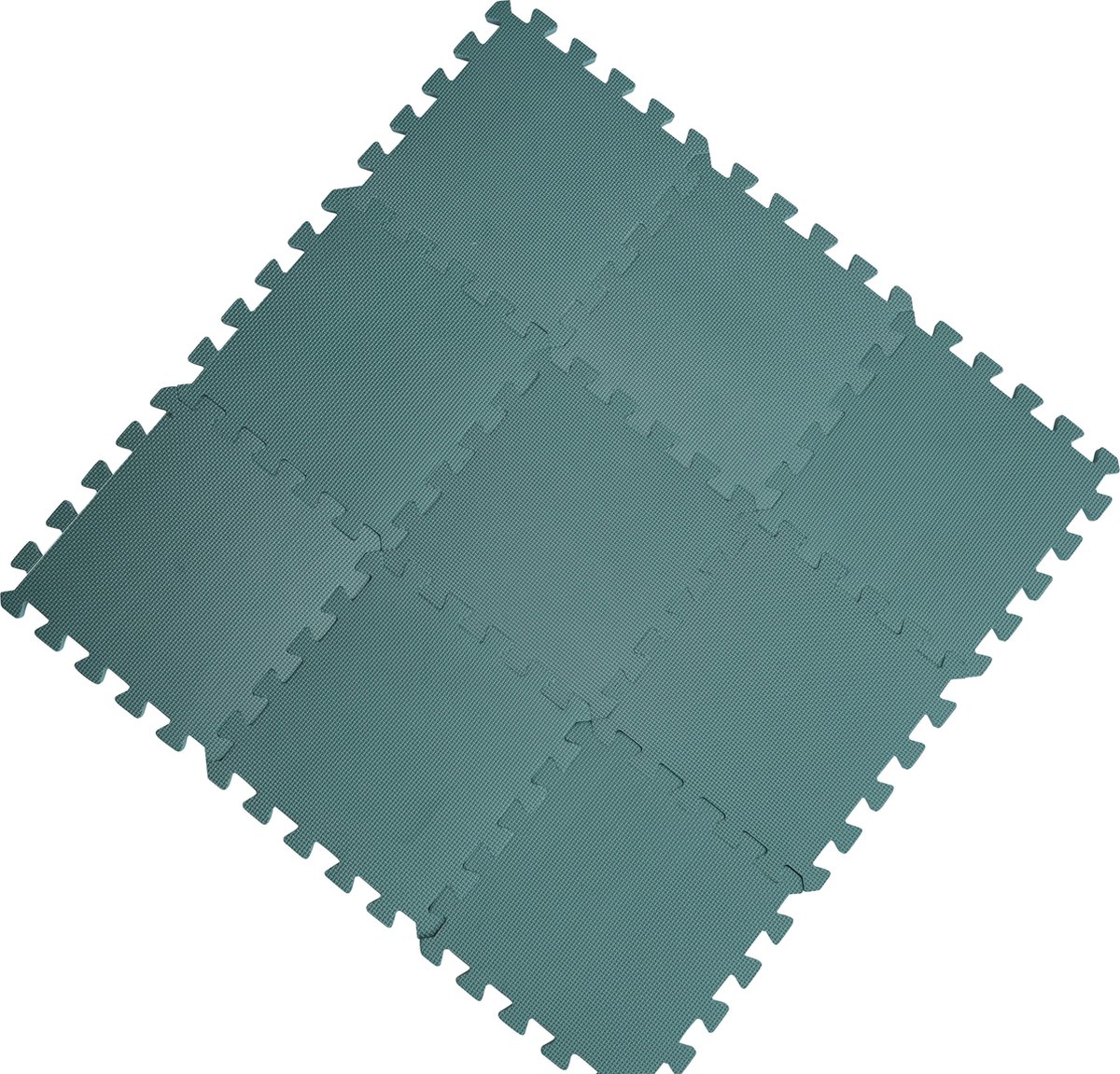Babydan Puzzeltegels Dusty Green - 9 stuks