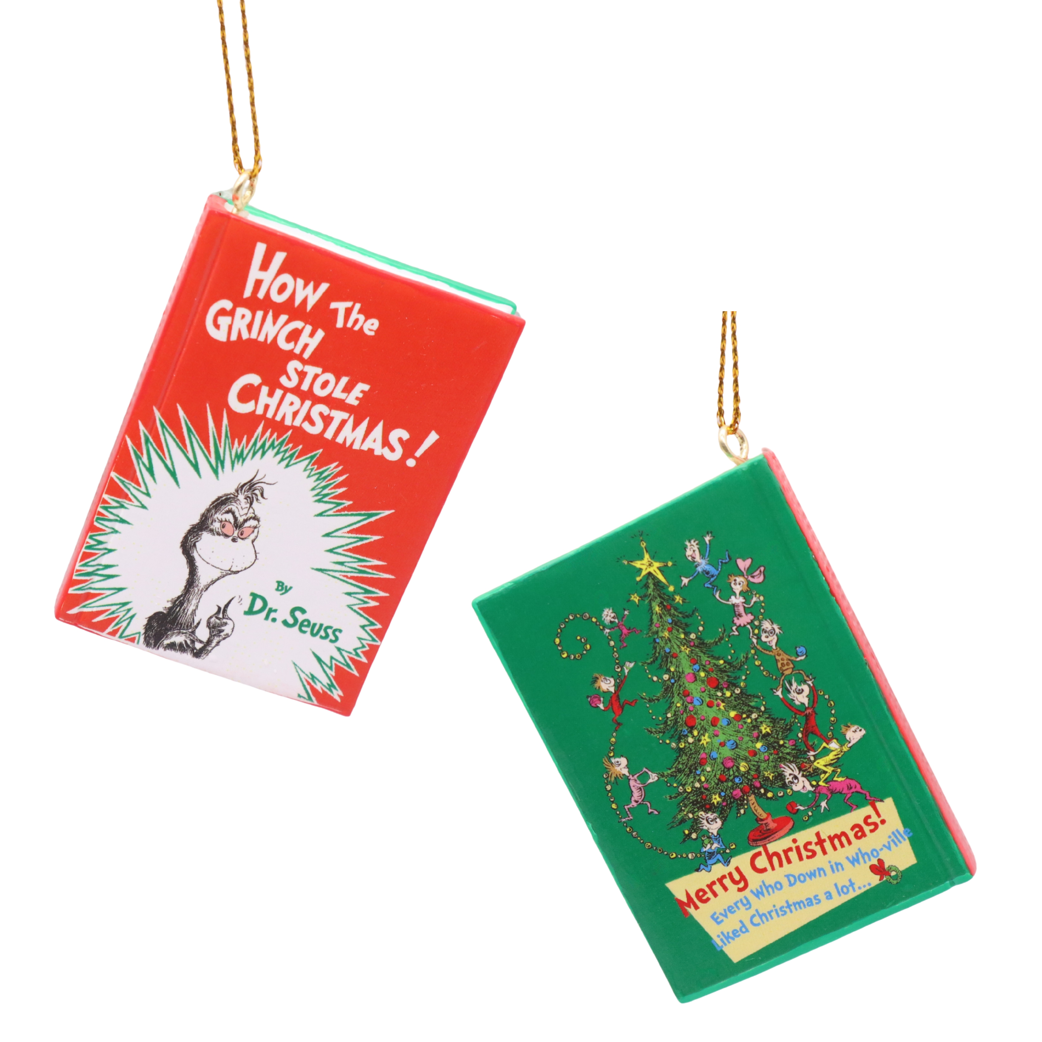 Boomhanger The Grinch Boek - assorti - prijs per stuk